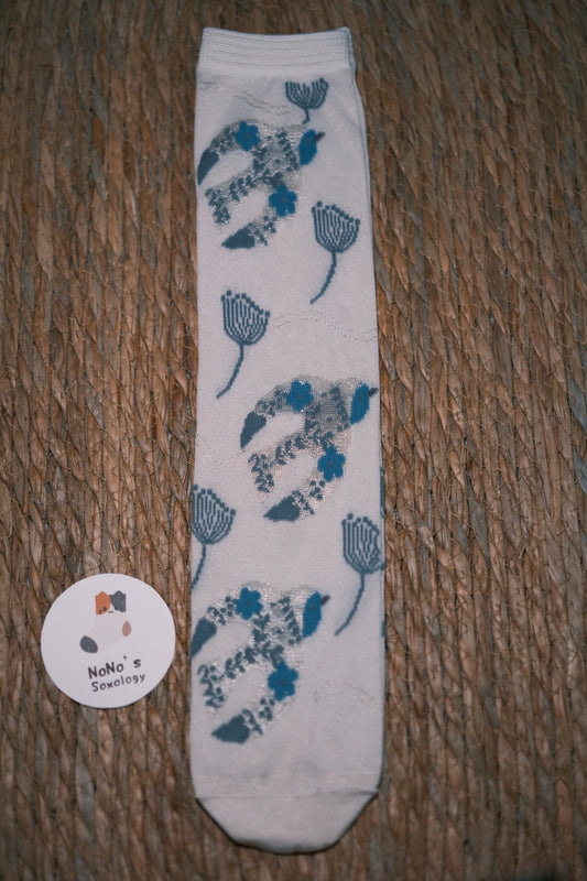 White Swallows Socks
